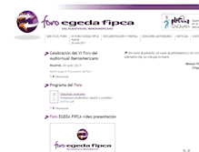 Tablet Screenshot of foroegeda.com